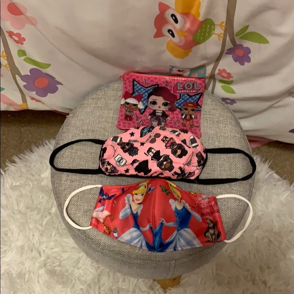 Little girls face masks